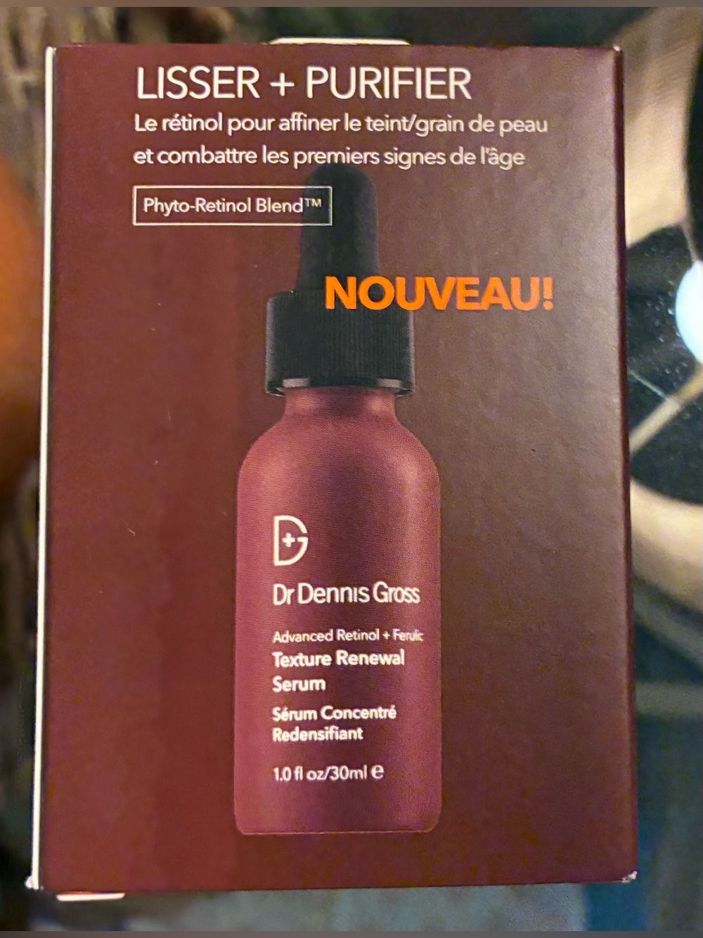Dr Dennis Gross Advanced Retinol + Ferulic Texture Renewal Serum 1 oz